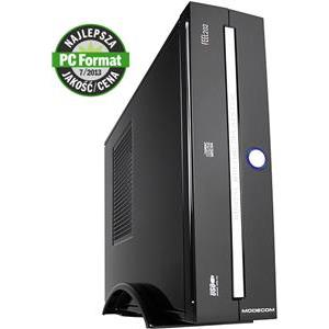 Kućište MODECOM Feel 202, ITX, crno, 96W