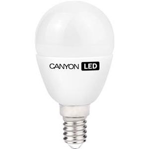 CANYON PE14FR6W230VN LED lamp, P45 shape, milky, E14, 6W, 220-240V, 150°, 494 lm, 4000K, Ra>80, 50000 h