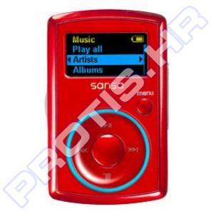 Mp3 Player SanDisk Sansa Clip FM 2GB Red