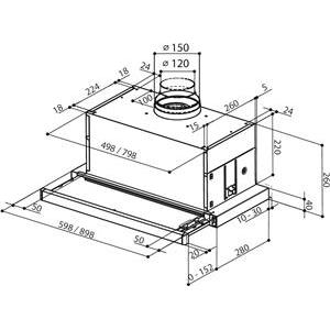 Napa Faber Flexa HiP AM/X A60