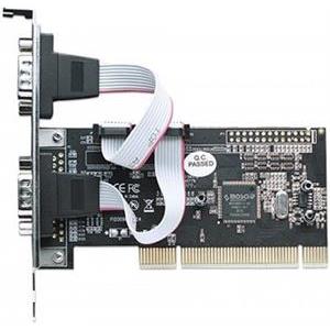 Serial PCI Card, Two External DB9 Ports