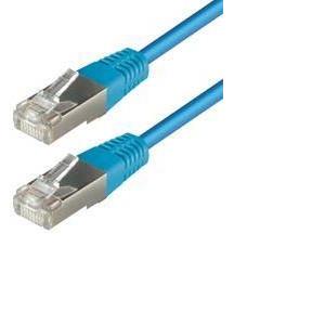 Kabel mrežni Transmedia S-FTP Cat5e (RJ45), 0,75m, plavi