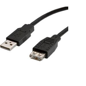 Roline USB2.0 kabel TIP A-A M/F 0.8m (produžni)