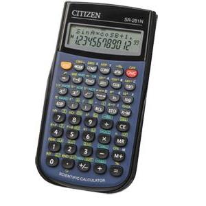 Kalkulator tehnički 12+2mjesta 526 funkcija Citizen SR-281N blister