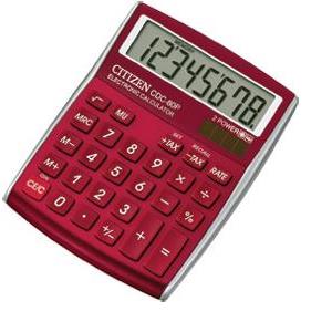 Kalkulator komercijalni 8mjesta Citizen CDC-80 crveni blister