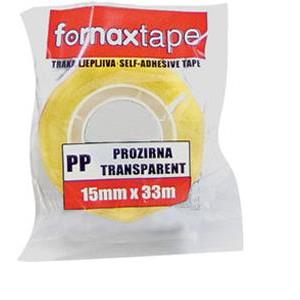 Traka ljepljiva 15mm/33m Fornax prozirna