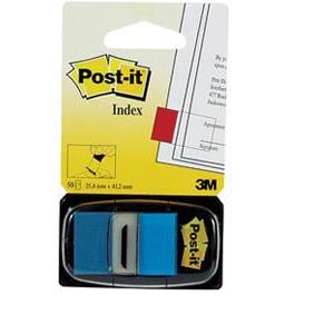 Zastavica 25,4x43,2mm 50L Post-it 3M.680-23 svijetlo plava blister