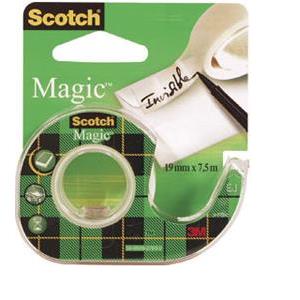 Traka ljepljiva nevidljiva 19mm/ 7,5m Scotch Magic 3M blister