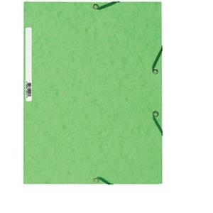 Fascikl klapa s gumicom chartreuse A4 Exacompta 55513E limeta zeleni