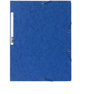 Fascikl klapa s gumicom chartreuse A4 Exacompta 55502E plavi