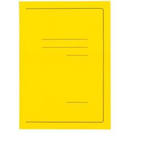 Fascikl klapa karton lak A4 215g Vip Fornax žuti