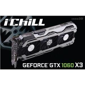 Grafička kartica Gigabyte Inno3D GeForce GTX 1060 iChill X3 6GB GDDR5 192-bit 1569 8.2Gbps DVI+3xDP+HDMI HerculeZ X3