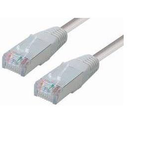 Kabel mrežni PIMF, Cat. 5e, 10m, CCA, 27AWG, Savitljivi, Sivi