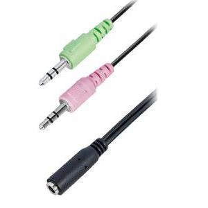 Transmedia Headset adapter cable 0,2m