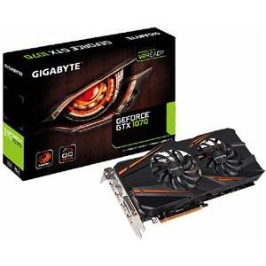 Grafička kartica NVIDIA Gigabyte GeForce GTX1070 WF2 OC, 8GB GDDR5