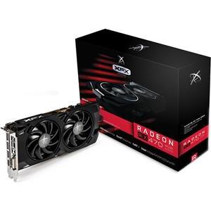 Grafička kartica XFX AMD Radeon RX 470 RS GDDR5 4GB/256bit, 1256MHz/7000MHz, PCI-E 3.0 x16, HDMI, DVI, 3xDP, DD 2X cooler LED (Double Slot), Backplate , Retail