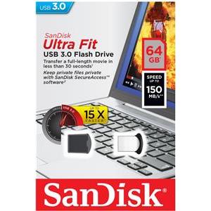 USB memorija 64 GB SanDisk Ultra Fit USB 3.0, SDCZ43-064G-GAM46 