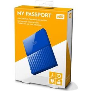 HDD eksterni Western Digital My Passport Blue 1TB, WDBYNN0010BBL