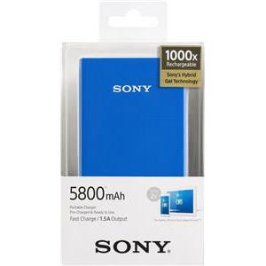 Powerbank Sony 5800 mAh, plavi