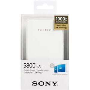 Powerbank Sony 5800 mAh, bijeli