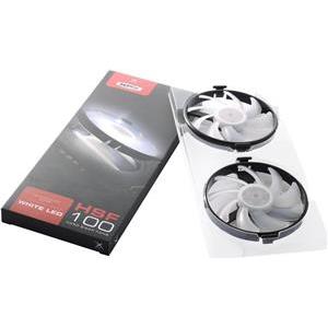 Hladnjak za GPU, Hard Swap/Quick Release 2x 90mm RED LED fan - For RX 480 and RX 470