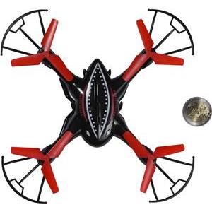 Dron Vivanco Quadrocopter s kamerom, crno-crveni