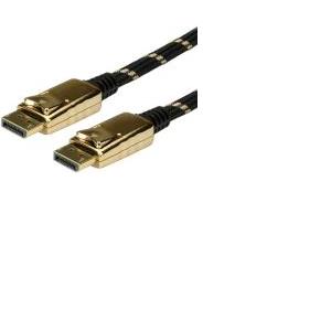 Roline GOLD DisplayPort kabel, DP M/M, 1.0m, 11.04.5644
