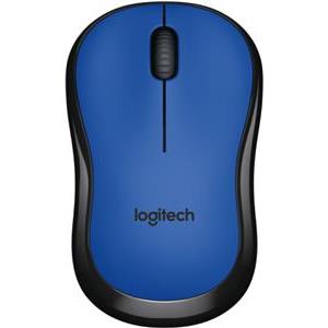Miš Logitech Wireless M220 Silent, optički, bežični, plavi, USB