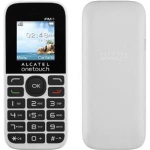 Mobitel Alcatel OT-1013, 3 MB, Dual SIM, bijeli