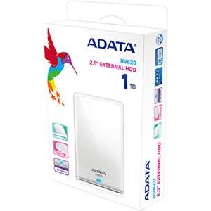 HDD eksterni Adata DashDrive HV620 1TB USB 3.0 White Slim