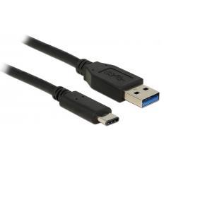 Kabel DELOCK, USB 3.1-A (M) SuperSpeed na USB 3.1-C (M) SuperSpeed, 1m