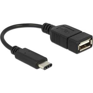 Adapter DELOCK, USB 2.0-C (M) na USB 2.0-A (Ž), 0.15 m