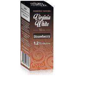 E-tekućina VIRGINIA WHITE Strawberry, 12mg/10ml