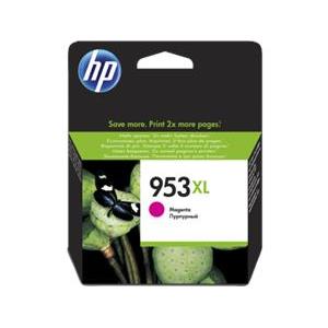 HP 953XL High Yield Magenta Original Ink Cartridge, F6U17AE