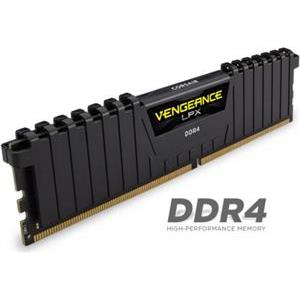Memorija Corsair 16 GB DDR4 2400 MHz Vengeance Black, CMK16GX4M1A24C14