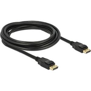 Kabel DELOCK, DisplayPort (M) na DisplayPort (M), 4K, 2m