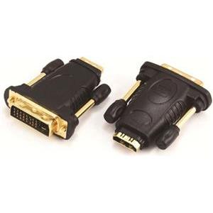 NaviaTec HDMI Jack to DVI Plug, gold