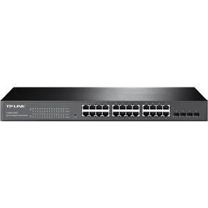 TP-LINK T1600G-28TS(TL-SG2424) JetStream 24-Port Gigabit Smart Switch with 4 SFP Slots