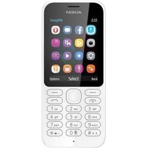 Mobitel Nokia 222 SS, bijeli