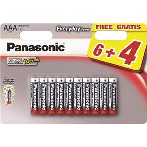 Baterija Panasonic LR03EPS/10BW Alkaline Everyday Power AAA, 10 kom