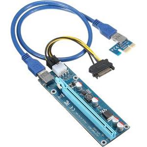 Adapter Extender Riser Card USB 3.0 to PCI-E ver.006c