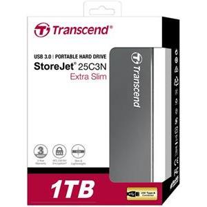 HDD eksterni Transcend 1TB StoreJet C3N, TS1TSJ25C3N