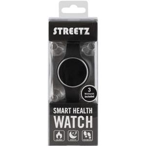 Pametni fitness sat STREETZ HLT-1001, 38 mm, Bluetooth 4.0, black/white/pink