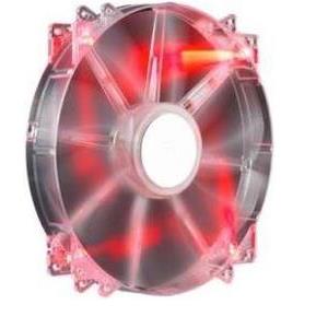 Ventilator Cooler Master 200mm, crveni LED, 19db, R4-LUS-07AR-GP