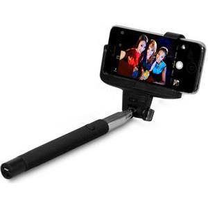 Selfie štap Port HELSINKI, bluetooth, crni