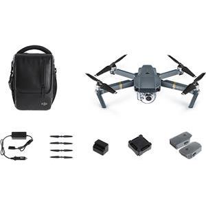 Drone DJI Mavic Pro Fly More Combo, 4K UHD kamera, 3D gimbal, upravljanje daljinskim upravljačem + dodatna oprema
