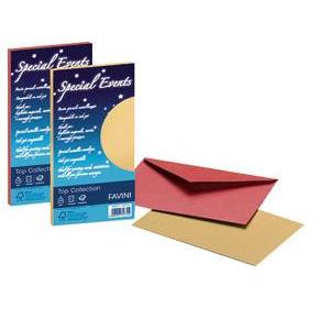 Kuverte Special Events 11x22cm 120g pk10 Favini roze