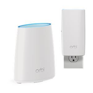 Netgear RBK30-100PES Orbi Whole Home AC2200 Tri-band Wifi System (2 units kit with wall-plug satellite, 200 m2 coverage)
