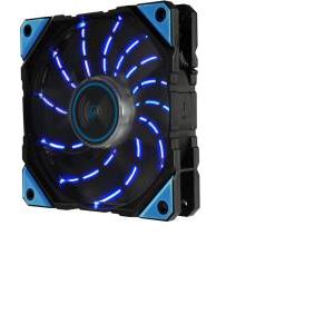 Hladnjak za kućište Enermax D.F. Vegas 120×120×25mm, PMW, APS, Dust Free Rotation, Twister Bearing Technology, LED plavi 