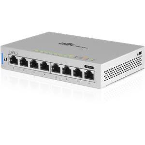 Ubiquiti Networks UniFi 8-Port Managed Gigabit Switch w 1 Passive PoE In Port US-8